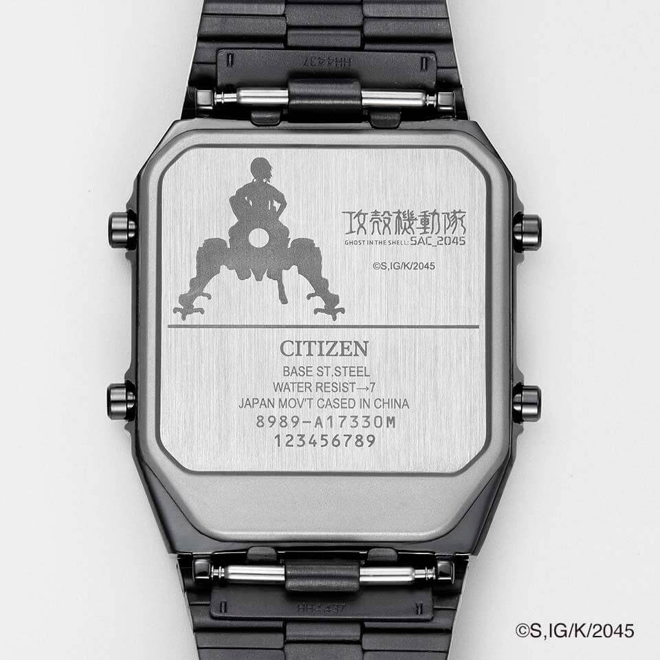 INDEPENDENT × 攻殻機動隊 オフィシャルコラボクロノグラフ 腕時計  